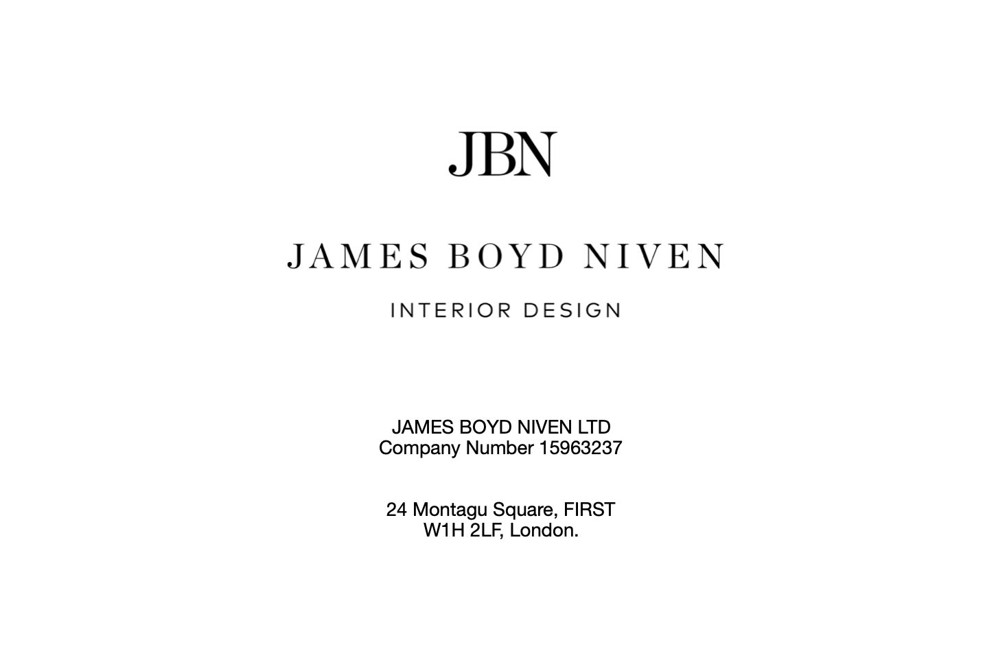 James Boyd Niven was born in Buenos Aires, where he was exposed to a rich and varied culture. He took an interest in both the performing and fine arts, and his studies included architecture, photography and design. This enthusiastic traveller continues to refine his diverse aesthetic and unique style.